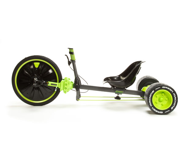 green big wheel tricycle